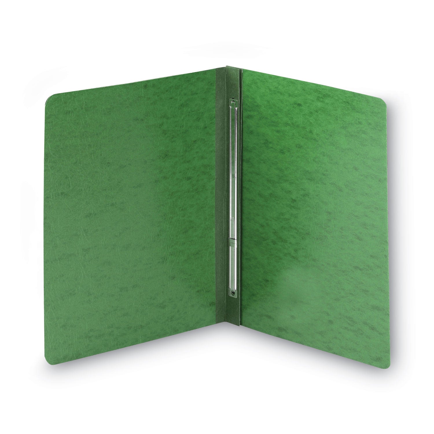 Smead Premium Pressboard Letter Fastener Folder, 8.5" x 11", 600 Sheet Capacity, 3" Expansion, 1 Fastener, 25 pt. Green Pressboard, Reinforced Hinge, Heavy Duty, Moisture & Stain Resistant, Rounded Corner, 100% Recycled, 1 Each