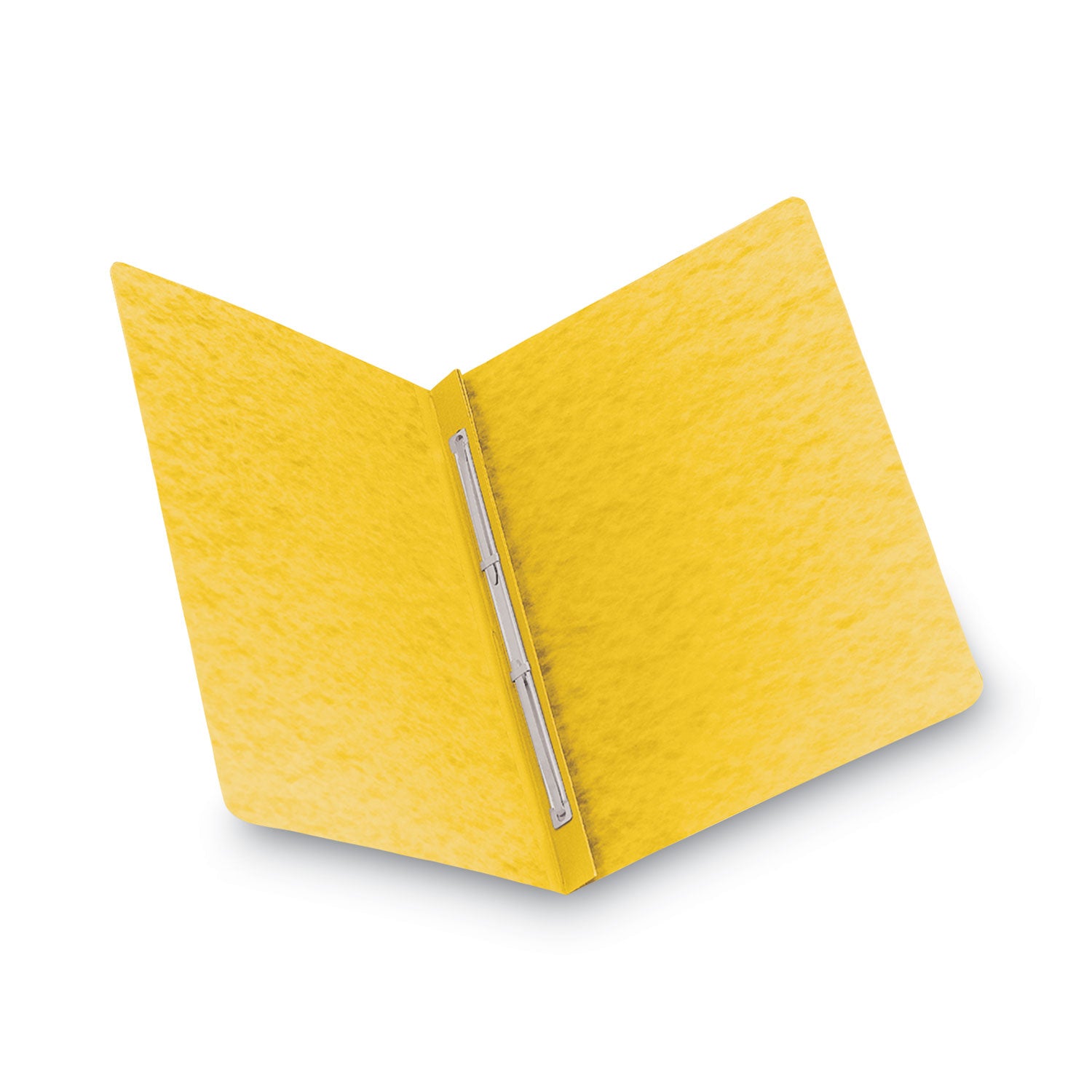 Smead Premium Pressboard Recycled Fastener Folder - 3" Folder Capacity - 8 1/2" x 11" - 3" Expansion - 1 Fastener(s) - 25 pt. - Pressboard - Yellow - Reinforced Hinge, Heavy Duty, Moisture Resistant, Stain Resistant - 100% Recycled - 1 Each
