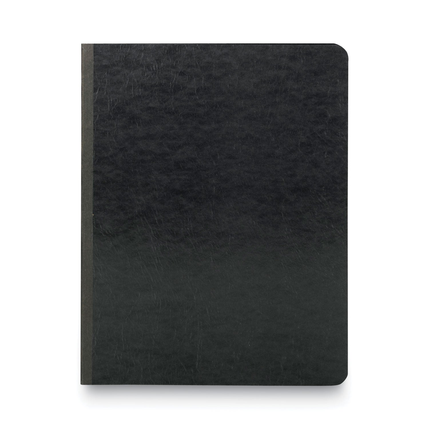 Smead Premium Pressboard Letter Fastener Folder, 8.5" x 11", 3" Expansion, 1 Fastener, 25 pt. Black, Reinforced Hinge, Heavy Duty, Moisture & Stain Resistant, Rounded Corner, 100% Recycled, 1 Each