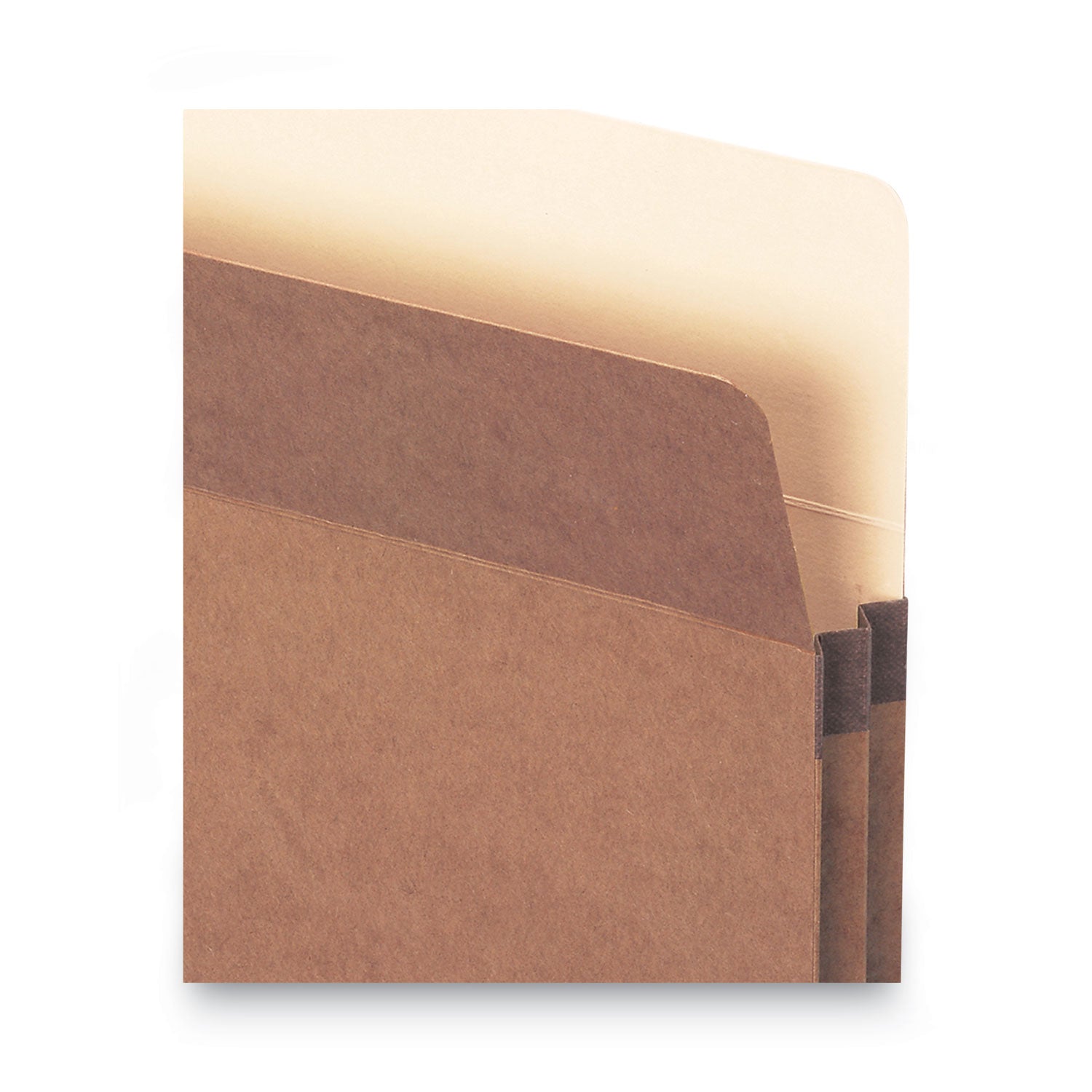 Smead Straight Tab Cut Legal Recycled File Pocket - 8 1/2" x 14" - 1 3/4" Expansion - Top Tab Location - 12.5 pt. - Redrope - Tear Resistant, Rounded Corner, Reinforced Gusset - 30% Recycled - 25 / Box