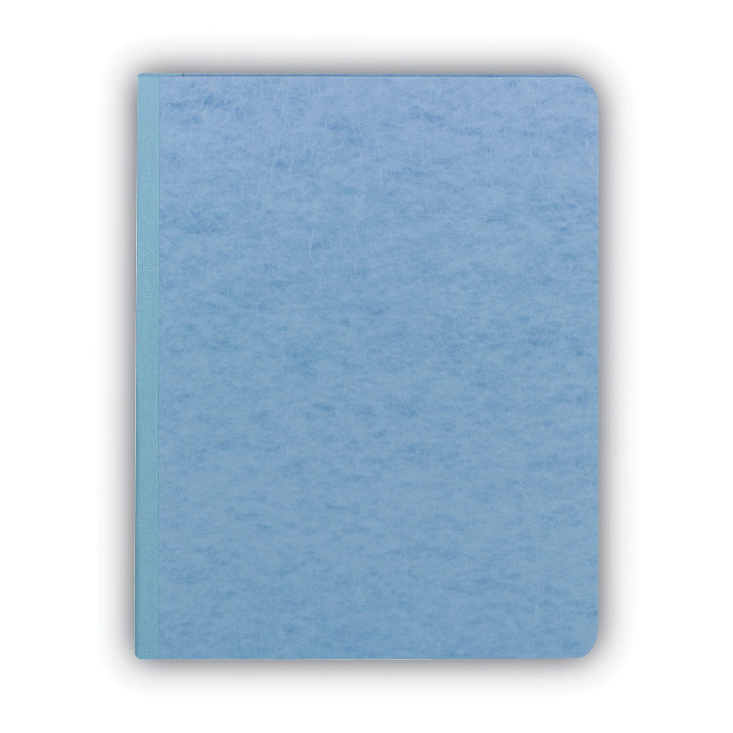 Smead Premium Pressboard Fastener Folder, Letter Size, 8.5" x 11", 3" Expansion, 1 Fastener, 25 pt. Blue, Reinforced Hinge, Heavy Duty, Moisture & Stain Resistant, Rounded Corner, 100% Recycled, 1 Each