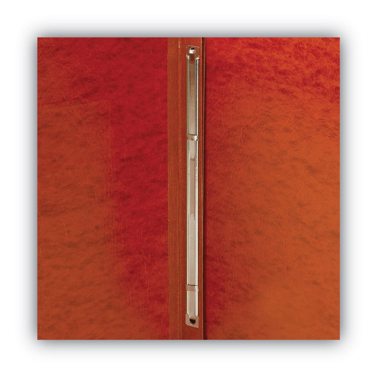 Smead Premium Pressboard Recycled Fastener Folder - 3" Folder Capacity - 8 1/2" x 11" - 3" Expansion - 1 Fastener(s) - 25 pt. - Pressboard - Red - Reinforced Hinge, Heavy Duty, Moisture Resistant, Stain Resistant - 100% Recycled - 1 Each