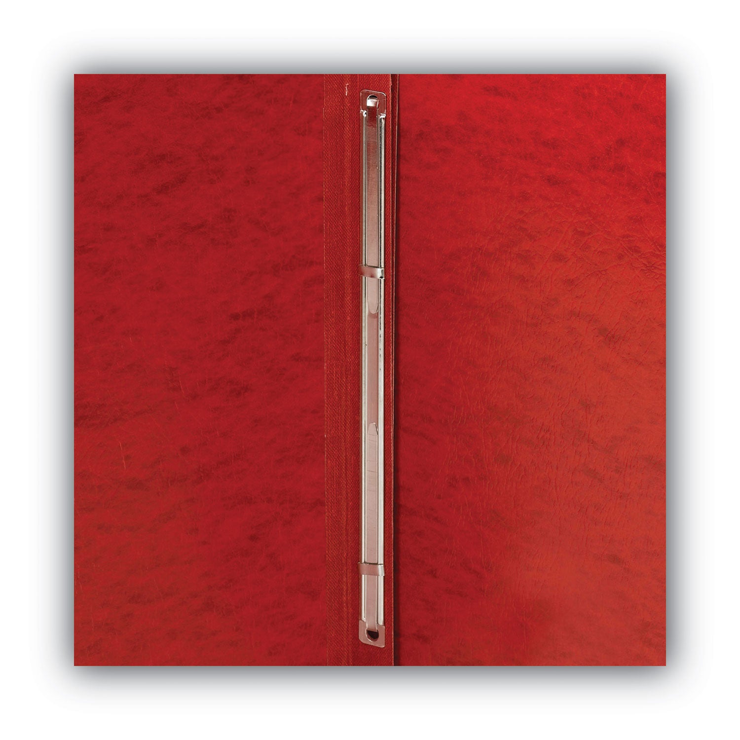 Smead Premium Pressboard Letter Fastener Folder, 8.5" x 11", 3" Expansion, 1 Fastener, 25 pt., Bright Red, Reinforced Hinge, Heavy Duty, Moisture & Stain Resistant, Rounded Corner, 100% Recycled, 1 Each