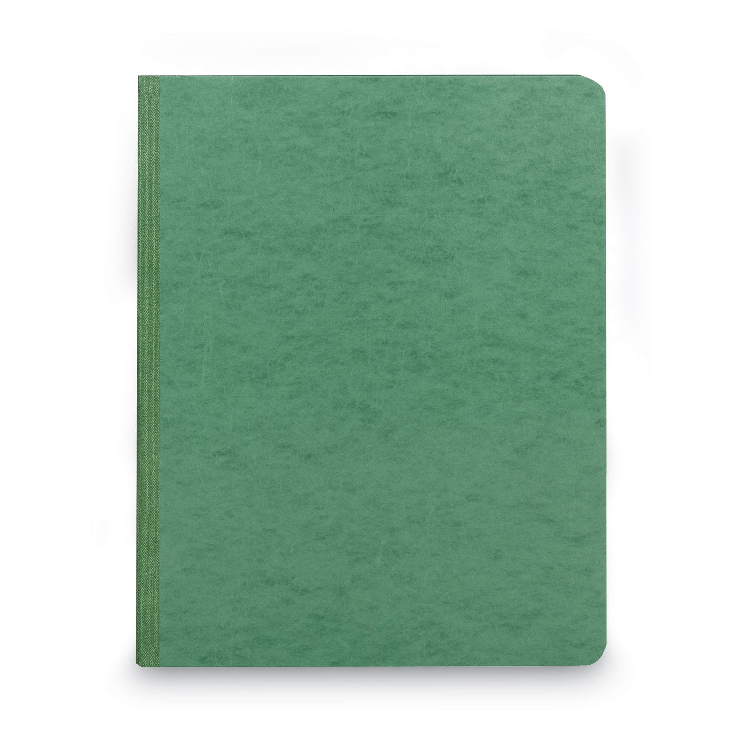 Smead Premium Pressboard Letter Fastener Folder, 8.5" x 11", 600 Sheet Capacity, 3" Expansion, 1 Fastener, 25 pt. Green Pressboard, Reinforced Hinge, Heavy Duty, Moisture & Stain Resistant, Rounded Corner, 100% Recycled, 1 Each