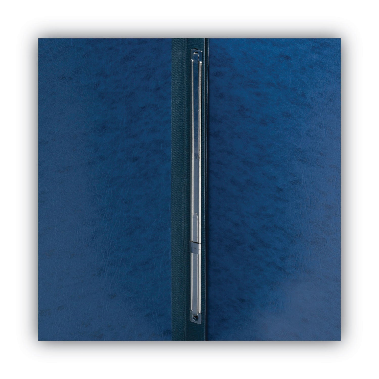 Smead Premium Pressboard Letter Fastener Folder, 8.5" x 11", 3" Expansion, 1 Fastener, 25 pt., Dark Blue, Reinforced Hinge, Heavy Duty, Moisture & Stain Resistant, Rounded Corner, 100% Recycled, 1 Each