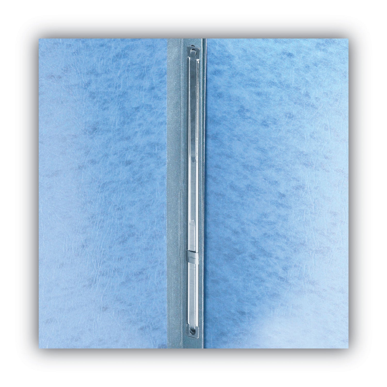 Smead Premium Pressboard Fastener Folder, Letter Size, 8.5" x 11", 3" Expansion, 1 Fastener, 25 pt. Blue, Reinforced Hinge, Heavy Duty, Moisture & Stain Resistant, Rounded Corner, 100% Recycled, 1 Each