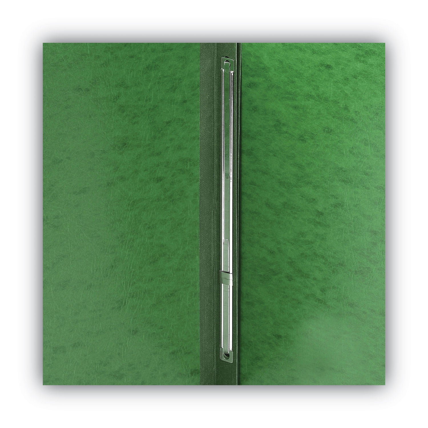 Smead Premium Pressboard Letter Fastener Folder, 8.5" x 11", 600 Sheet Capacity, 3" Expansion, 1 Fastener, 25 pt. Green Pressboard, Reinforced Hinge, Heavy Duty, Moisture & Stain Resistant, Rounded Corner, 100% Recycled, 1 Each