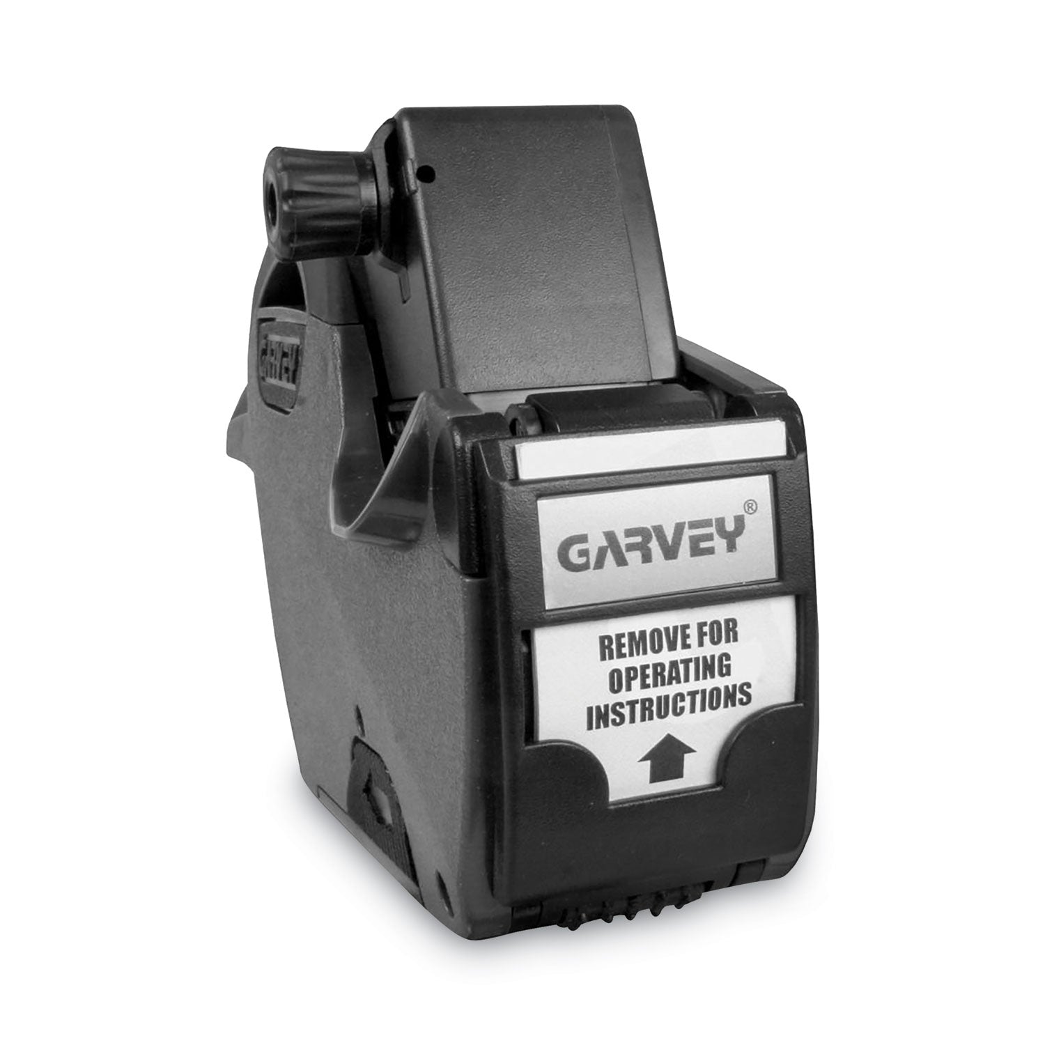 Label - 0.81" x 0.63" - Aqua - Rubberized Grip, Jam-free, Drop-in Loading, Fast-drying