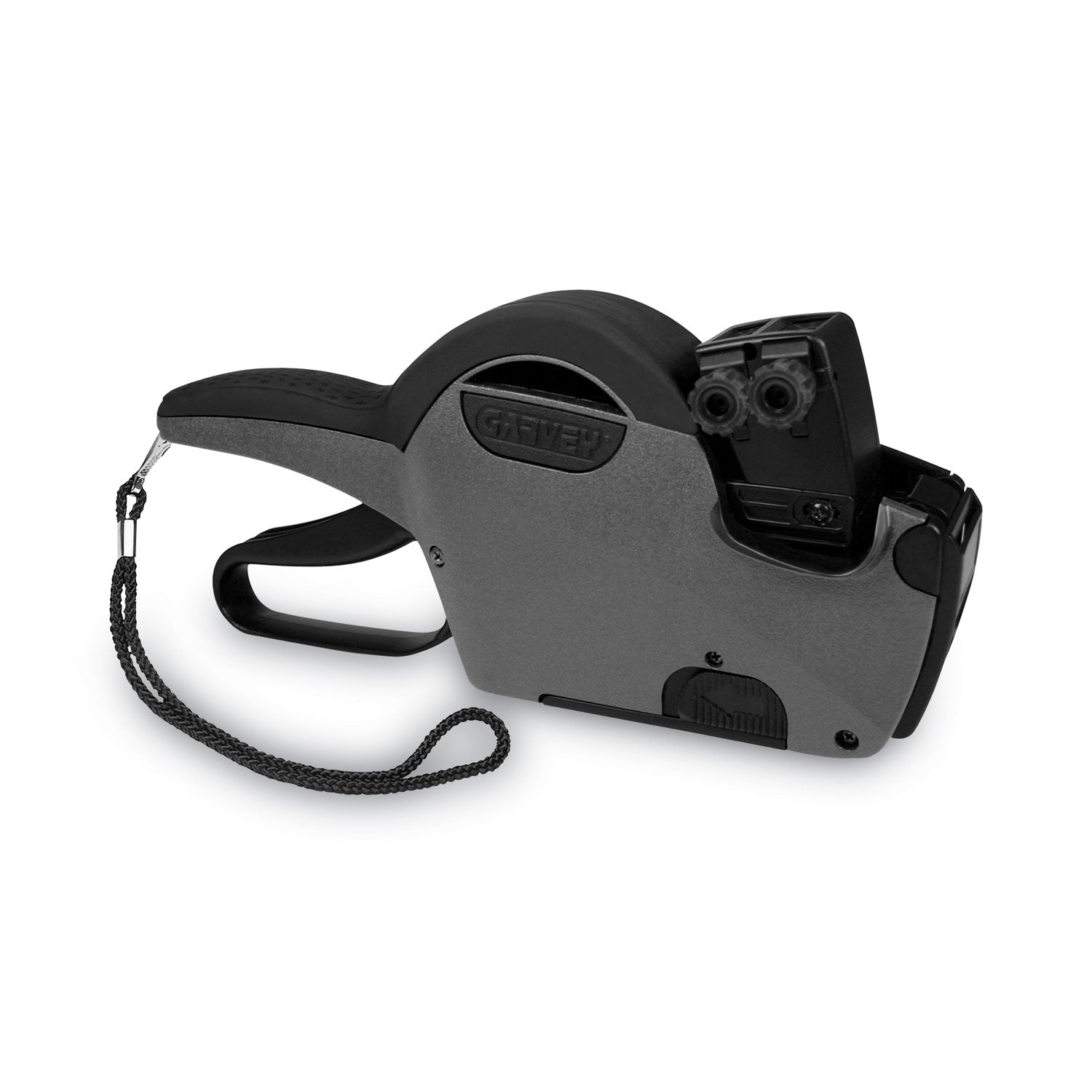 Label - 0.81" x 0.63" - Aqua - Rubberized Grip, Jam-free, Drop-in Loading, Fast-drying