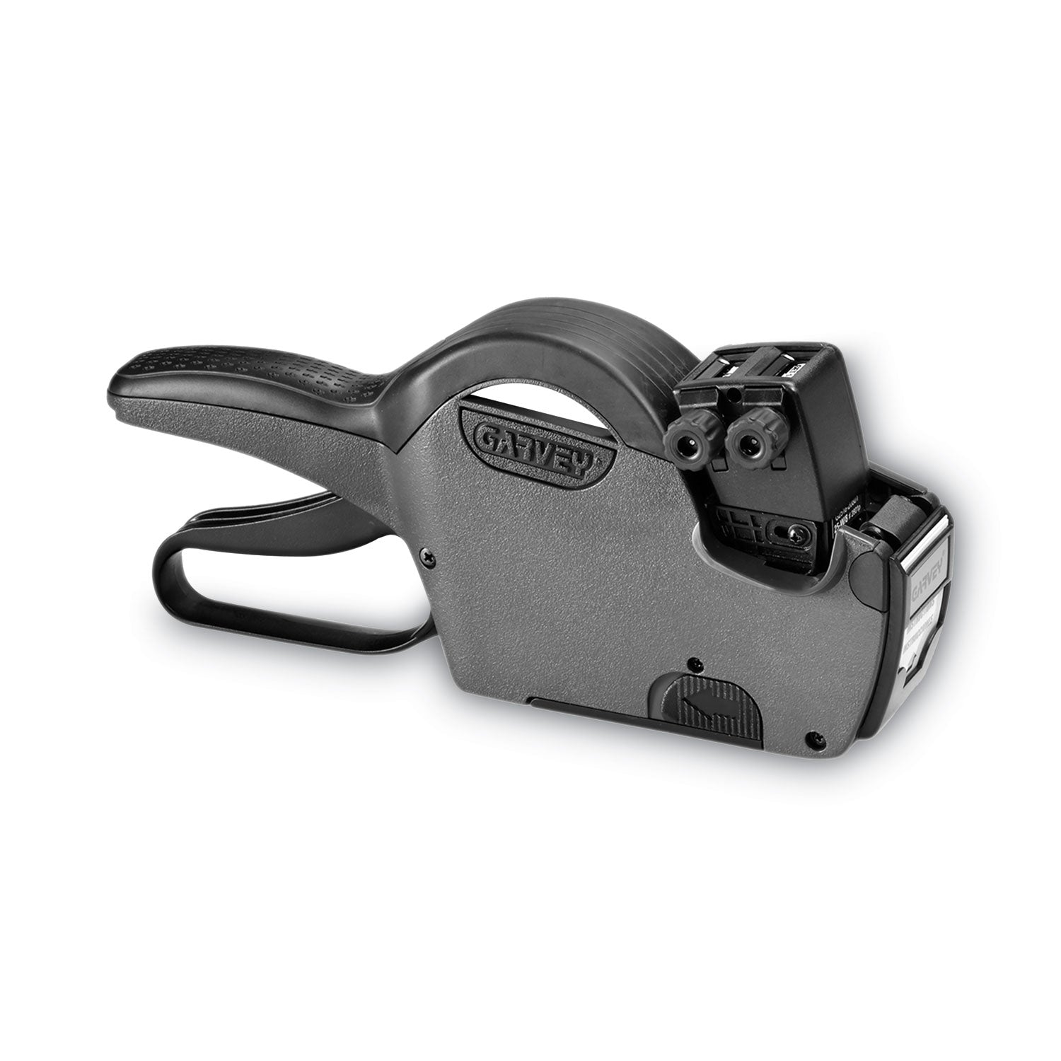Label - 0.81" x 0.63" - Aqua - Rubberized Grip, Jam-free, Drop-in Loading, Fast-drying
