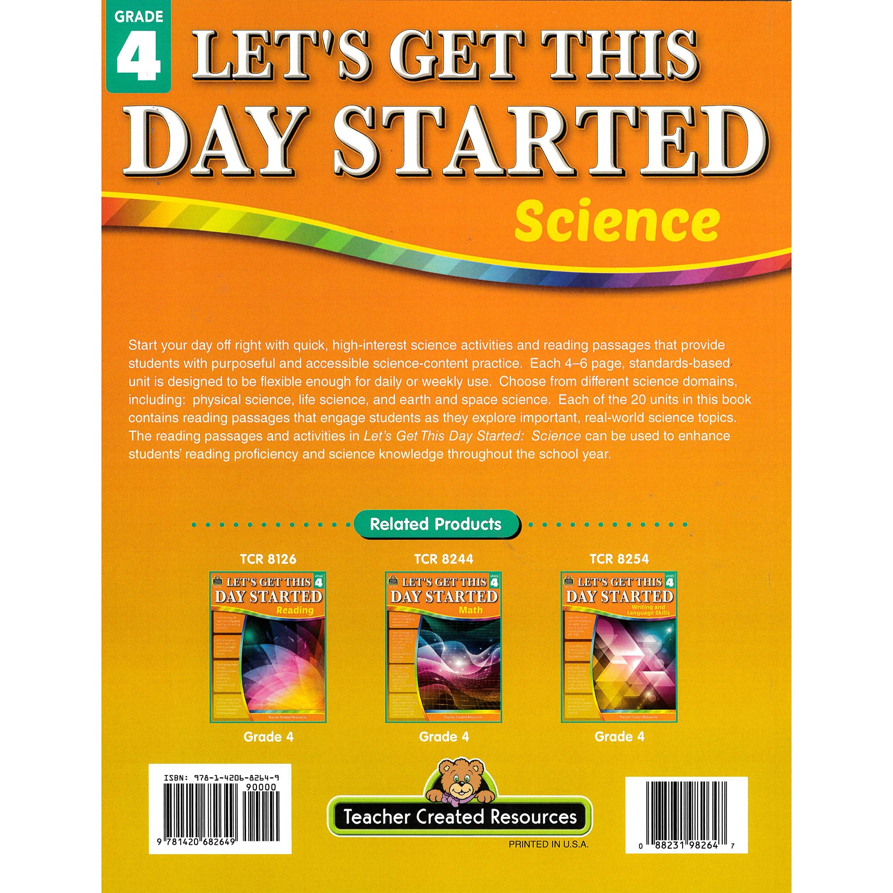 Let’s Get This Day Started: Science (Gr. 4)