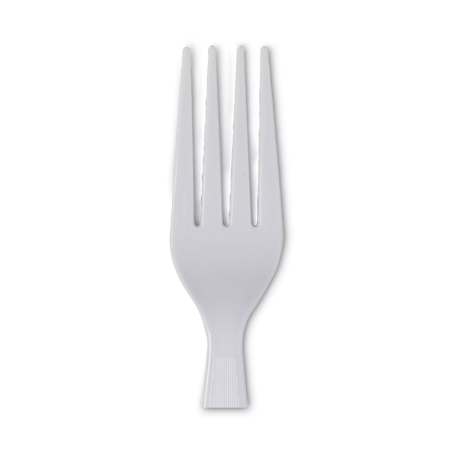 Dixie Heavyweight Disposable Forks Grab-N-Go by GP Pro - Fork - 100 x Fork - White - 100 / Box
