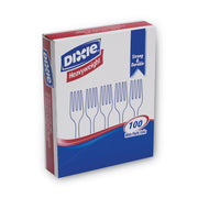 Dixie Heavyweight Disposable Forks Grab-N-Go by GP Pro - Fork - 100 x Fork - White - 100 / Box