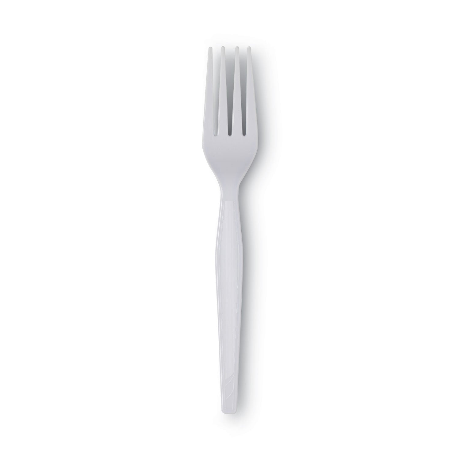 Dixie Heavyweight Disposable Forks Grab-N-Go by GP Pro - Fork - 100 x Fork - White - 100 / Box