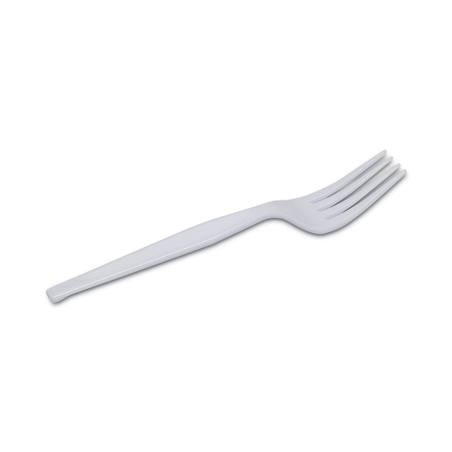 Dixie Heavyweight Disposable Forks Grab-N-Go by GP Pro - Fork - 100 x Fork - White - 100 / Box