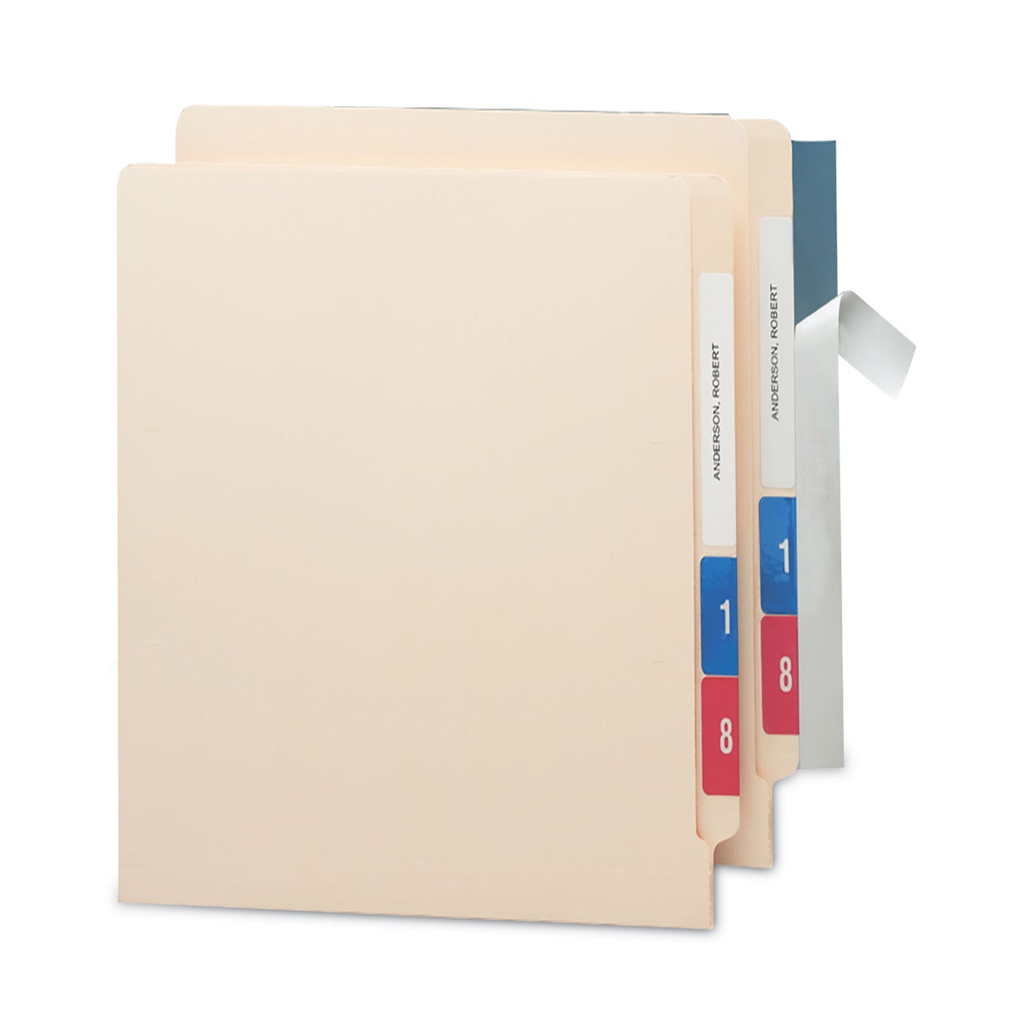 Smead Seal and View Label Protectors - 1.68" Length x 8" Width - Clear - 100/Pack