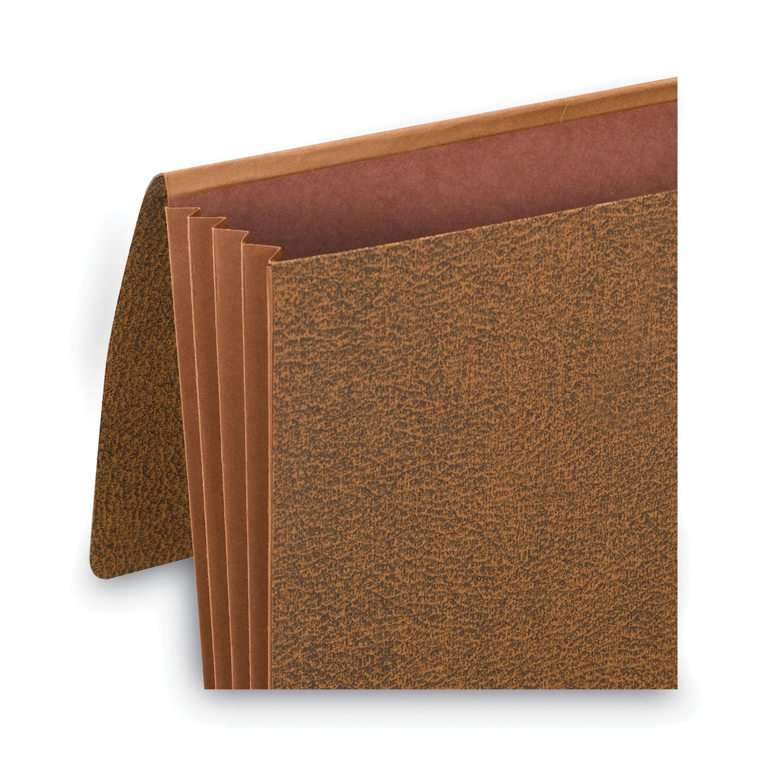 Smead Legal Recycled File Wallet - 8 1/2" x 14" - 3 1/2" Expansion - Redrope - Reinforced Gusset, Elastic Closure, Flap - 30% Recycled - 1 Each