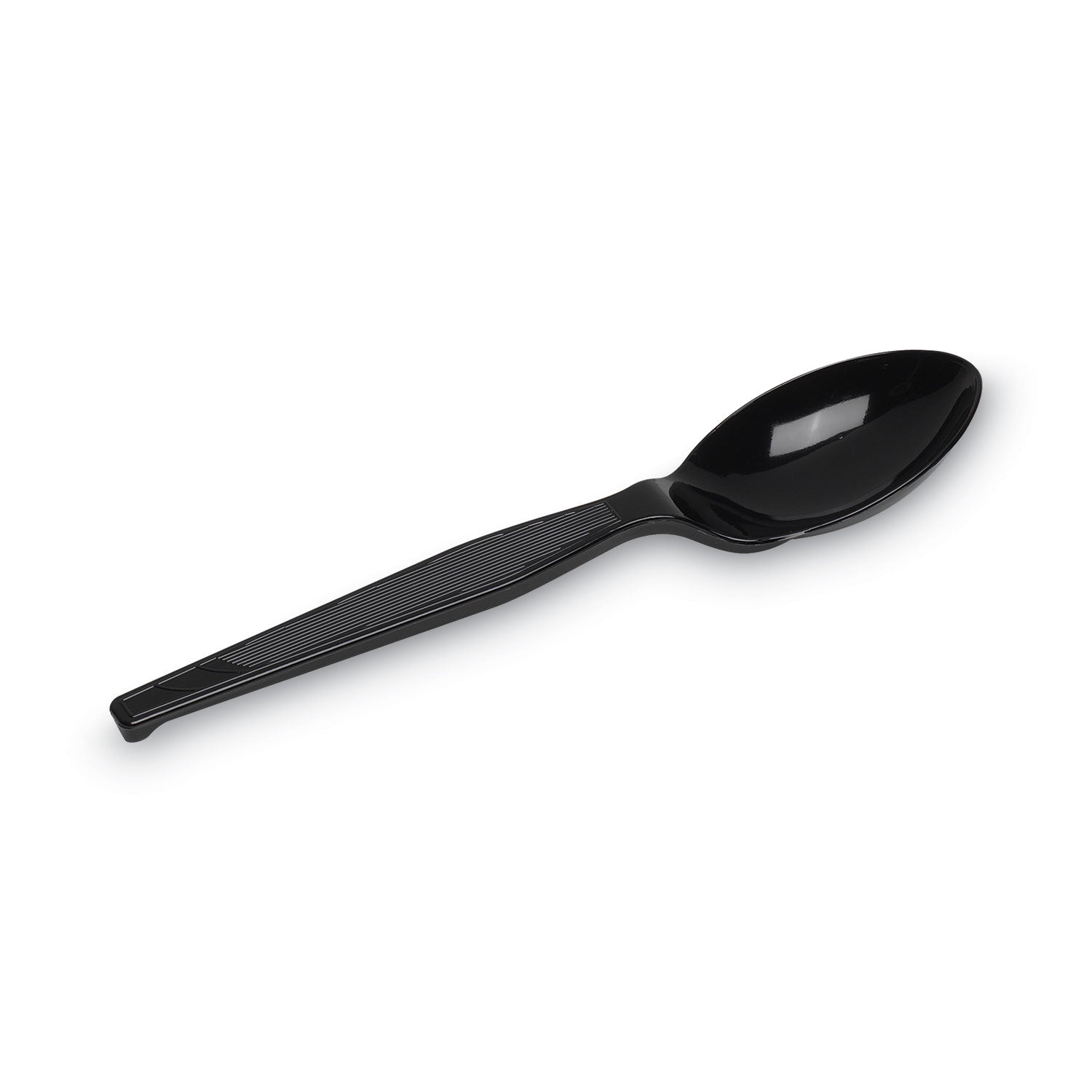 Dixie Medium-weight Disposable Teaspoons by GP Pro - Black - 1 Carton