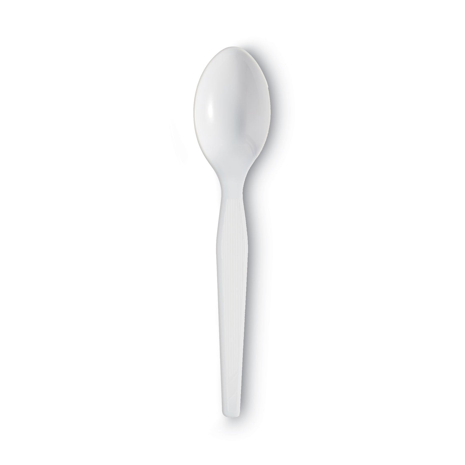 Dixie Heavyweight Disposable Teaspoons Grab-N-Go by GP Pro - Teaspoon - 100 x Teaspoon - White - 100 / Box