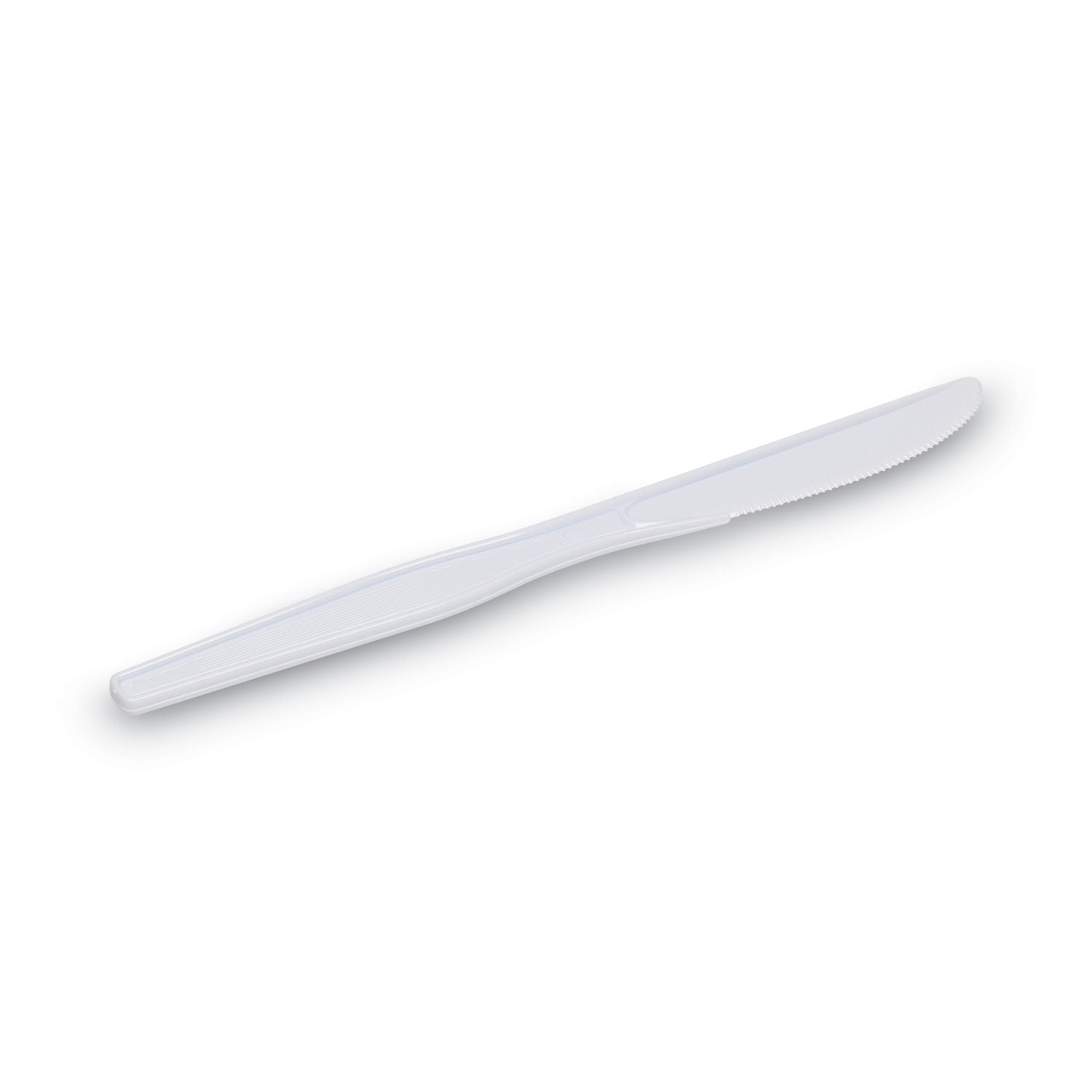 Dixie Heavyweight Disposable Knives by GP Pro - White - 1000 / Carton