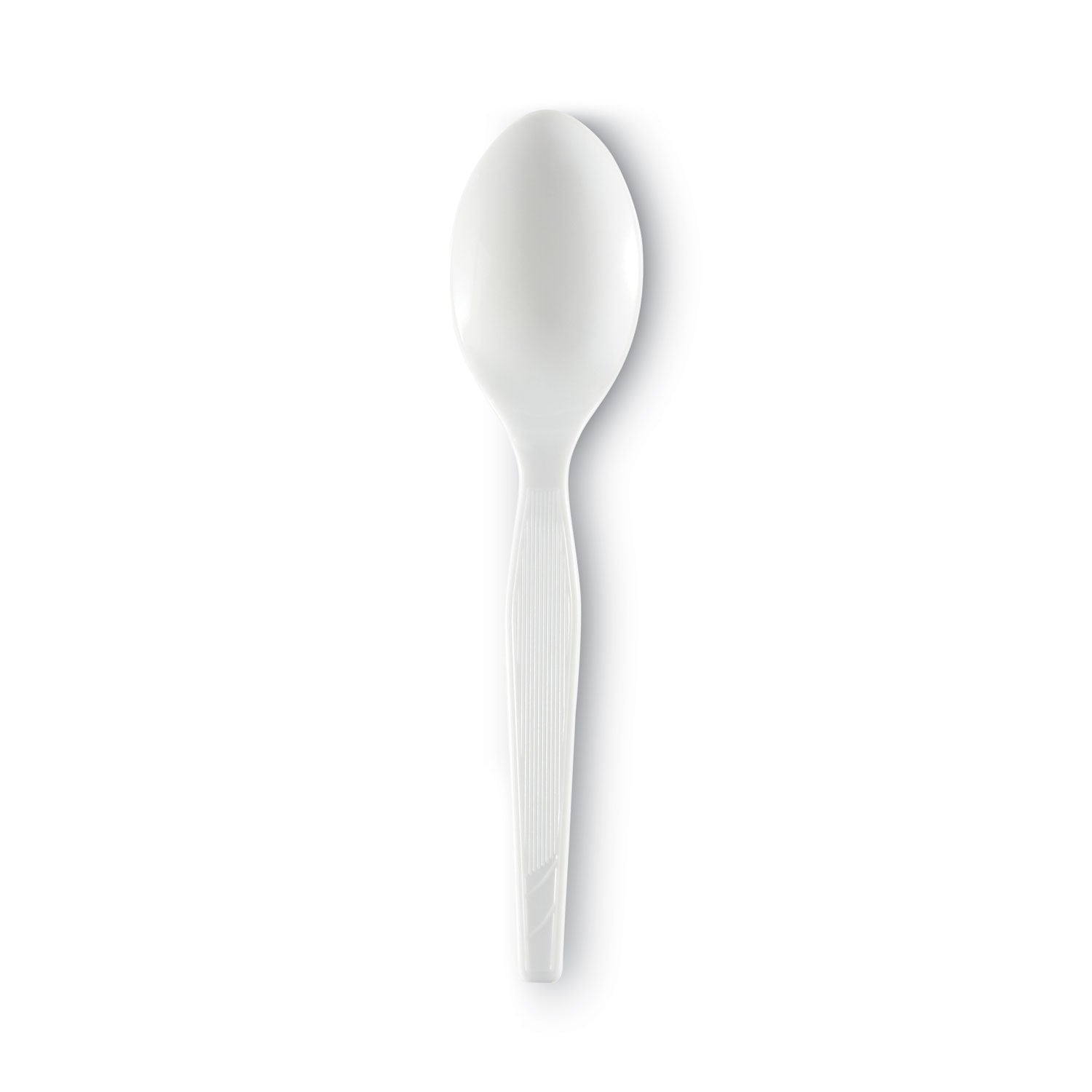 Dixie Medium-weight Disposable Teaspoons by GP Pro - Teaspoon - 1 x Teaspoon - White - 1 Carton