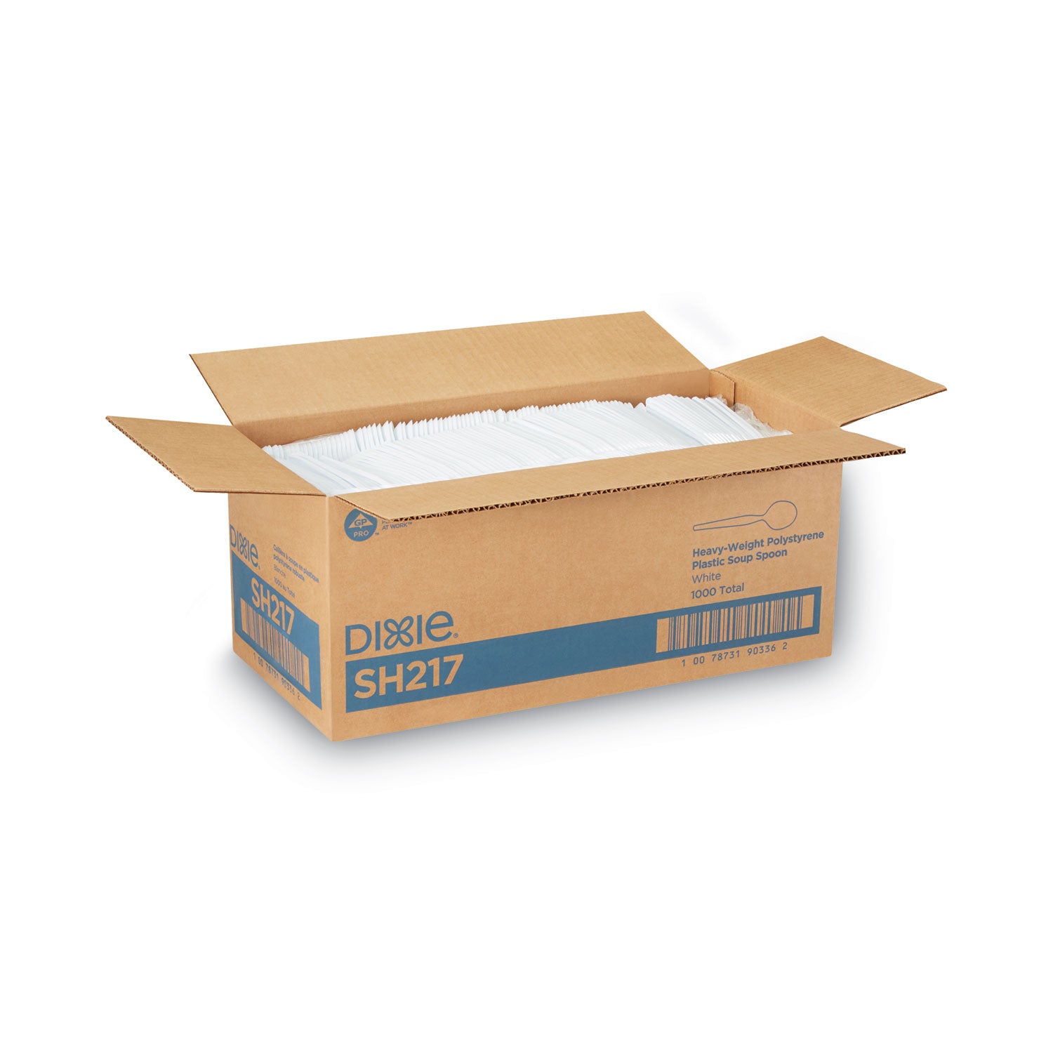 1 Piece(s) - Soup Spoon - 1 x Soup Spoon - White - 1000 / Carton