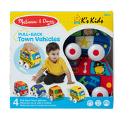 Pull-Back Vehicles, Set of 4