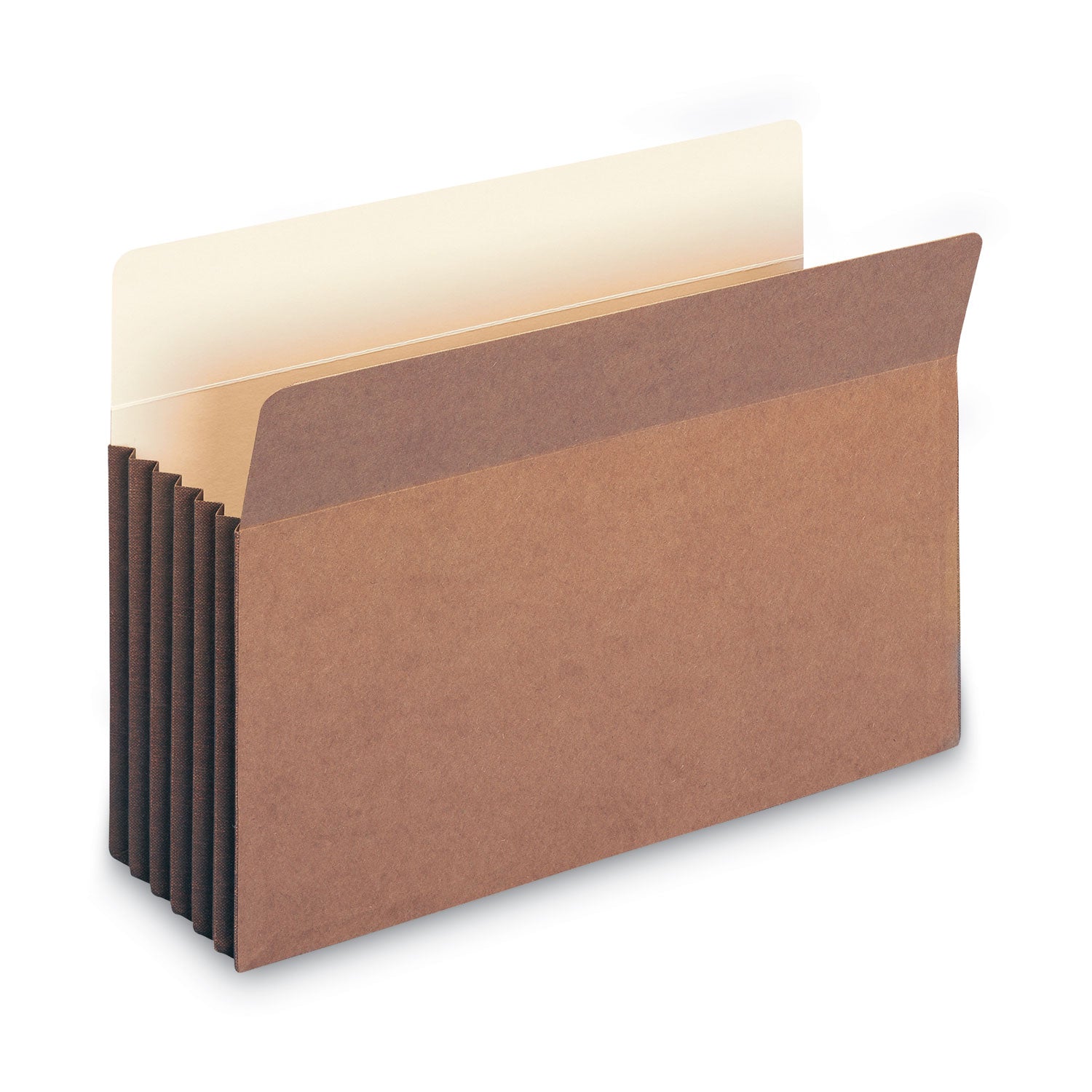 Smead Straight Tab Cut Legal Recycled File Pocket - 8 1/2" x 14" - 5 1/4" Expansion - Top Tab Location - 12.5 pt. - Redrope - Tear Resistant Gusset - 30% Recycled - 10 / Box