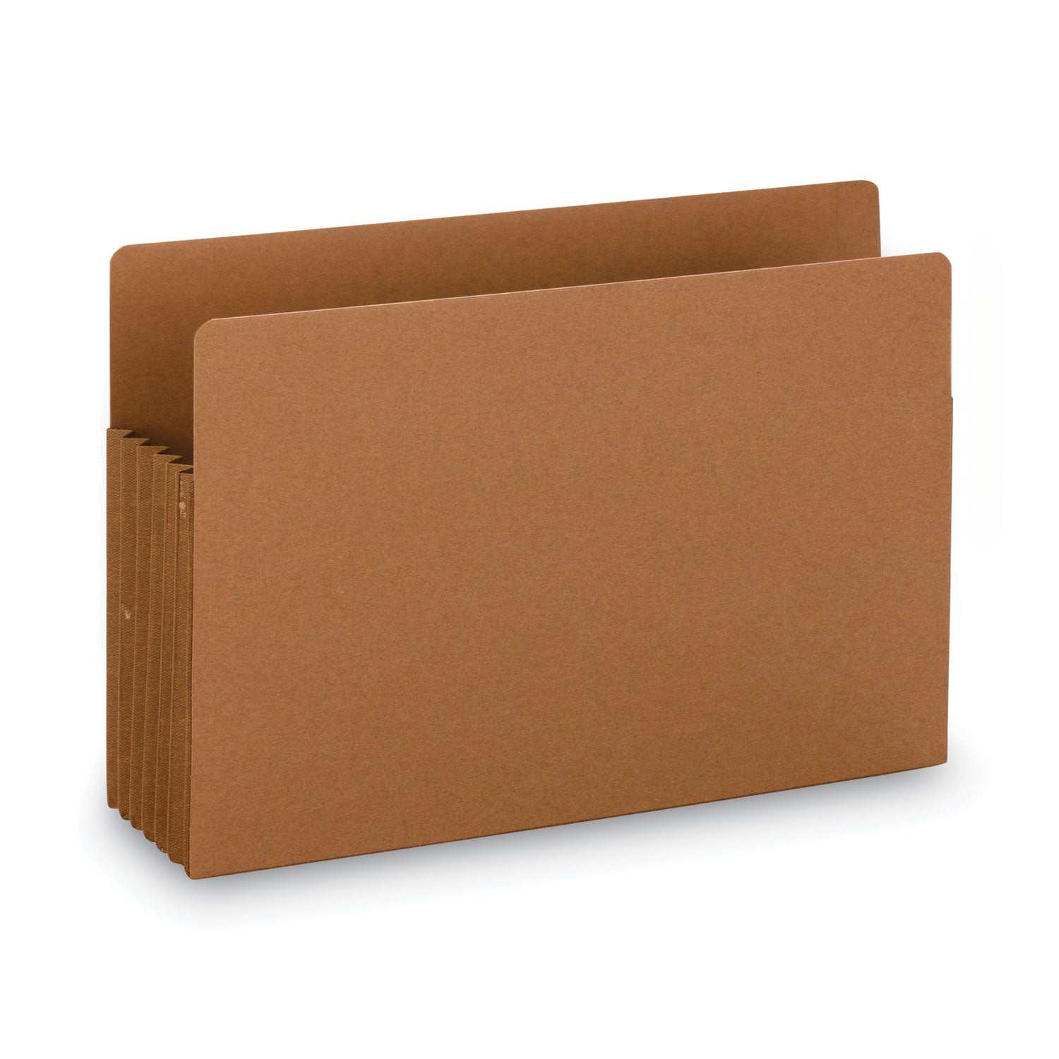 Smead TUFF Straight Tab Cut Legal Recycled File Pocket - 8 1/2" x 14" - 5 1/4" Expansion - 2 Plys - Redrope - Rip Resistant, Tear Resistant, Reinforced Tab, Heavyweight Cover - 30% Recycled - 10 / Box