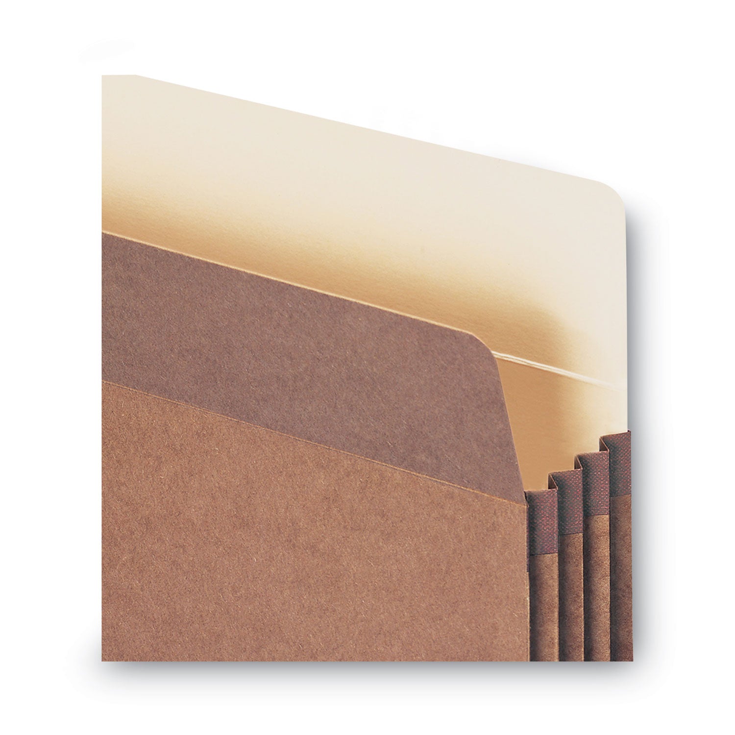 Smead Straight Tab Cut Legal Recycled File Pocket - 8 1/2" x 14" - 3 1/2" Expansion - Top Tab Location - 12.5 pt. - Redrope - Reinforced Gusset, Tear Resistant, Rounded Corner - 30% Recycled - 25 / Box