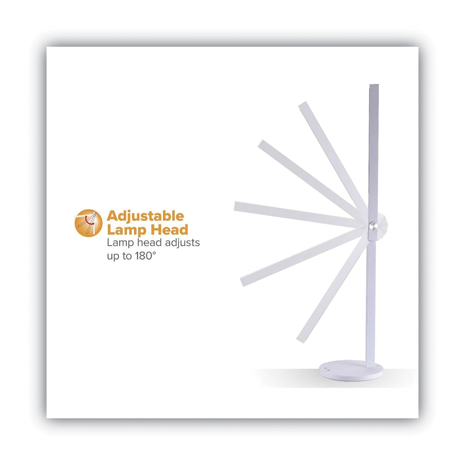 Dimmable-Bar Led Desk Lamp, White
