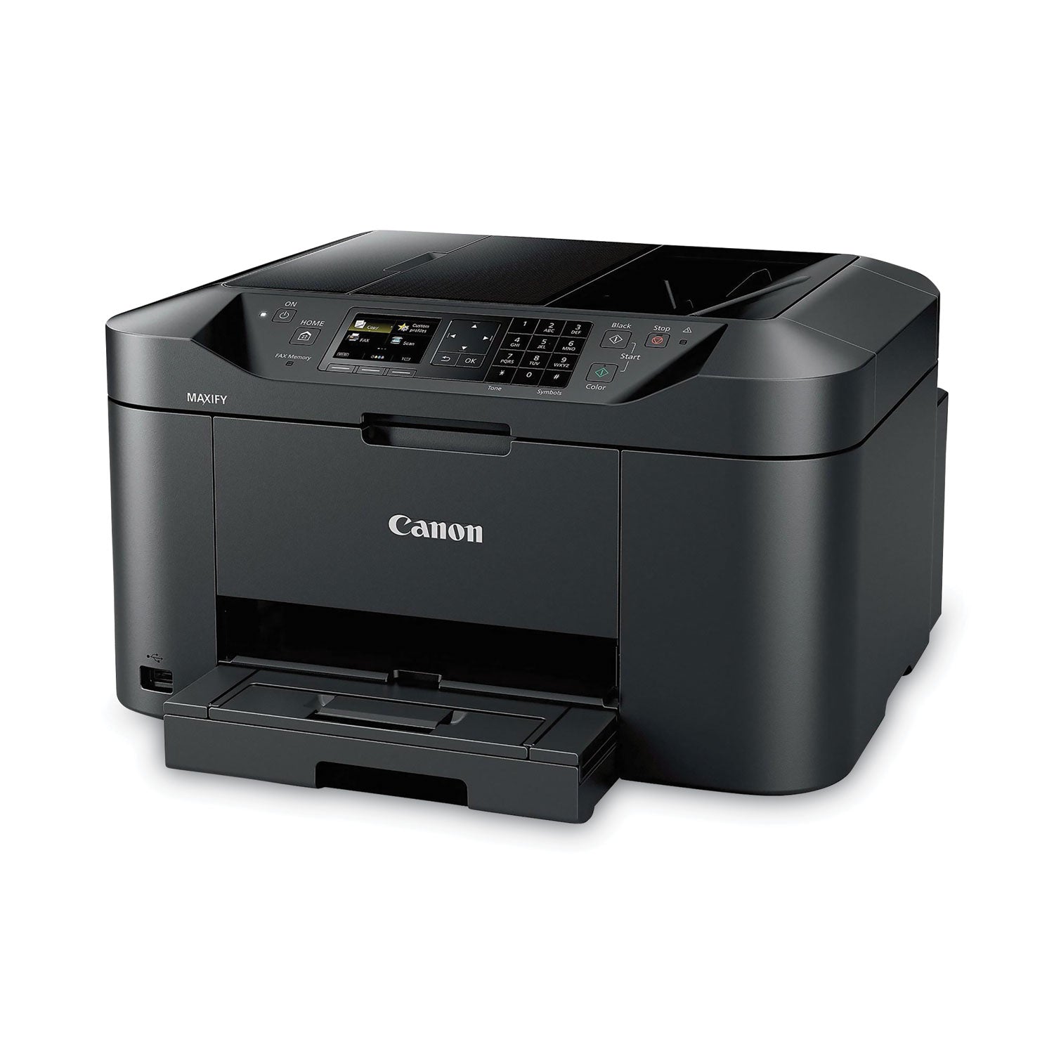 Copier/Fax/Printer/Scanner - 600 x 1200 dpi Print - Automatic Duplex Print - Up to 20000 Pages Monthly - 250 sheets Input - Color Scanner - 1200 dpi Optical Scan - Color Fax - Ethernet - Wireless LAN - Mopria - USB - For Plain Paper Print - 1 Each