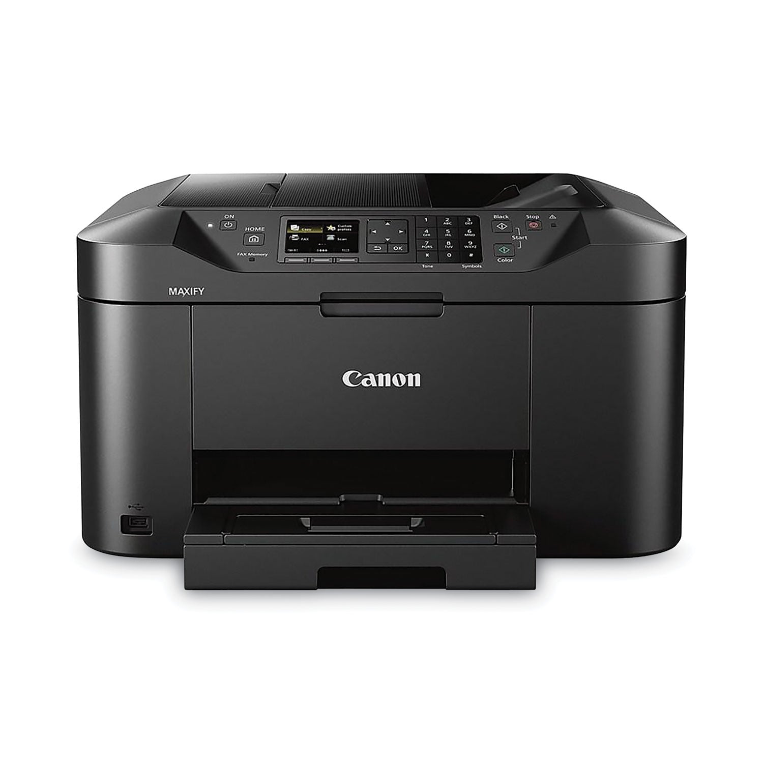 Copier/Fax/Printer/Scanner - 600 x 1200 dpi Print - Automatic Duplex Print - Up to 20000 Pages Monthly - 250 sheets Input - Color Scanner - 1200 dpi Optical Scan - Color Fax - Ethernet - Wireless LAN - Mopria - USB - For Plain Paper Print - 1 Each