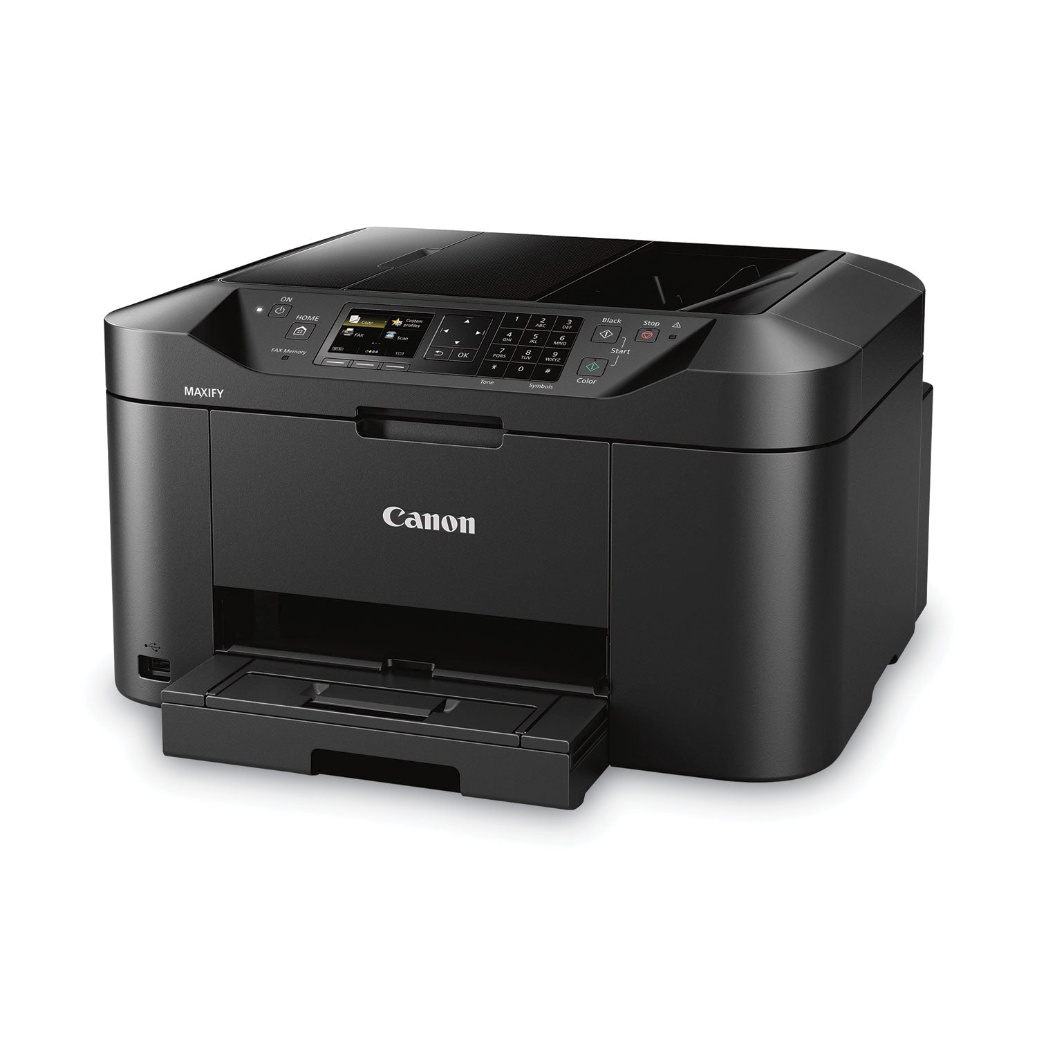 Copier/Fax/Printer/Scanner - 600 x 1200 dpi Print - Automatic Duplex Print - Up to 20000 Pages Monthly - 250 sheets Input - Color Scanner - 1200 dpi Optical Scan - Color Fax - Ethernet - Wireless LAN - Mopria - USB - For Plain Paper Print - 1 Each