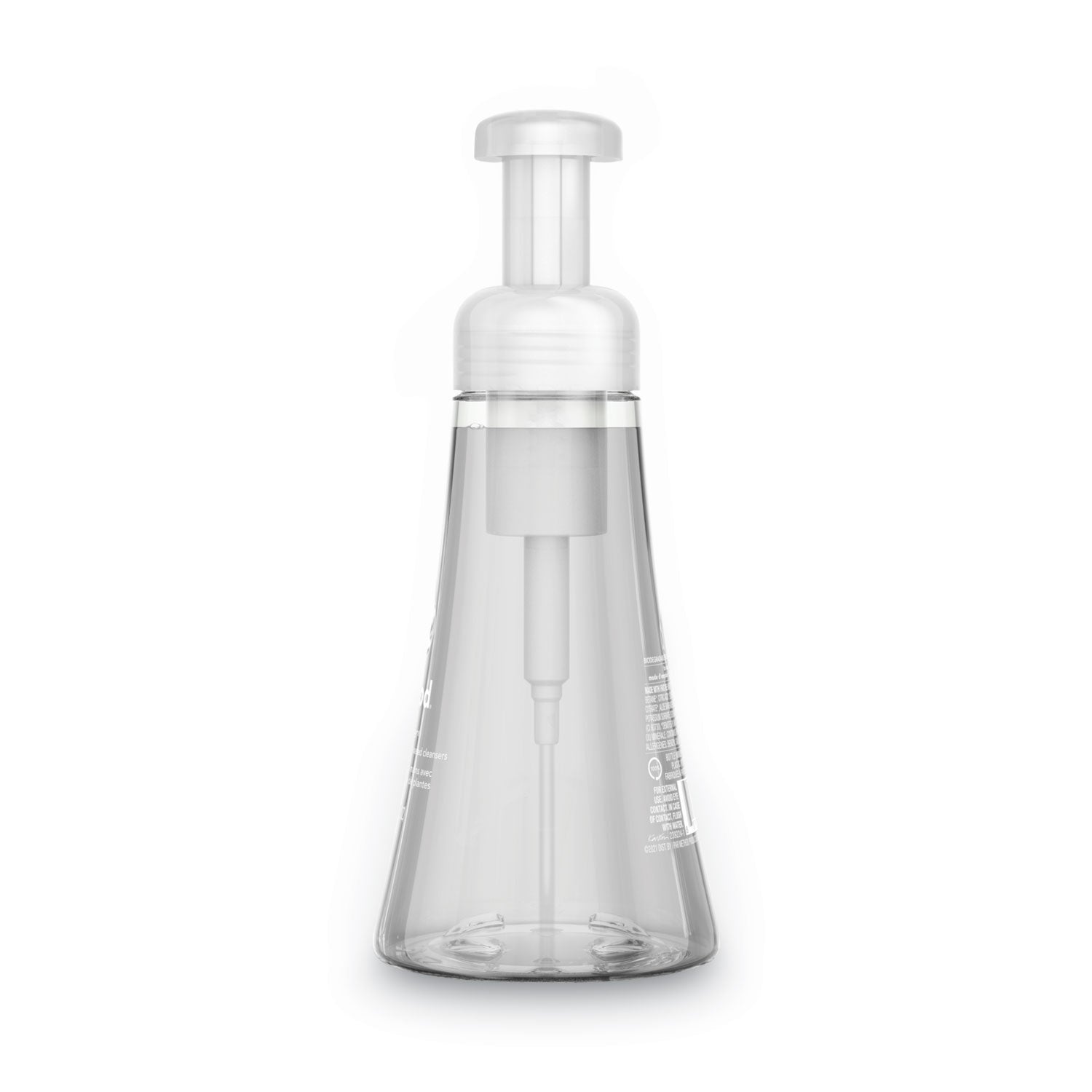 Method Foaming Hand Soap - Sweet Water Scent - 10 fl oz - Push Pump Dispenser - Hand - Clear - Paraben-free, Phthalate-free, Triclosan-free - 1 Each