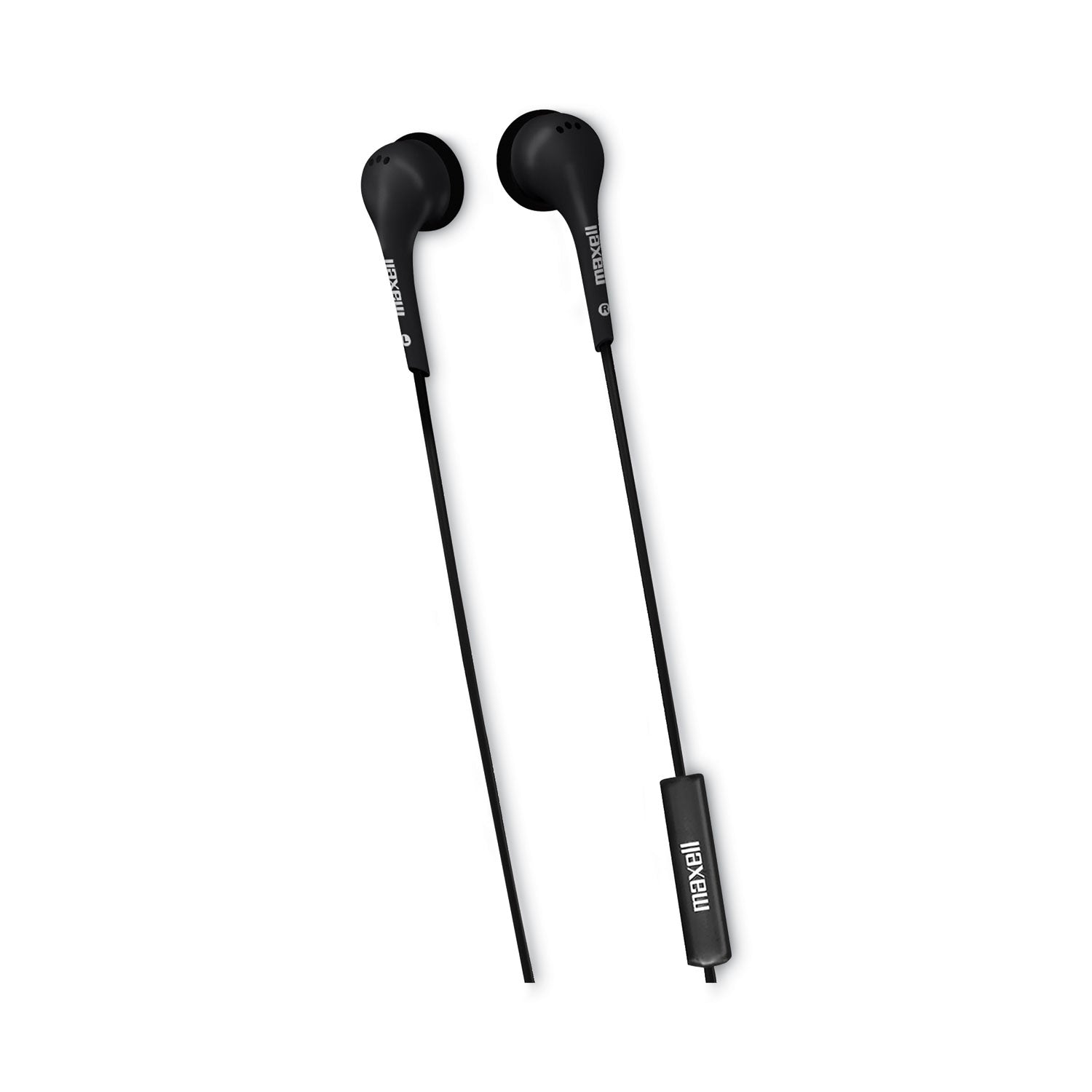 Mini-phone (3.5mm) - Wired - Earbud - In-ear - 6 ft Cable - Black