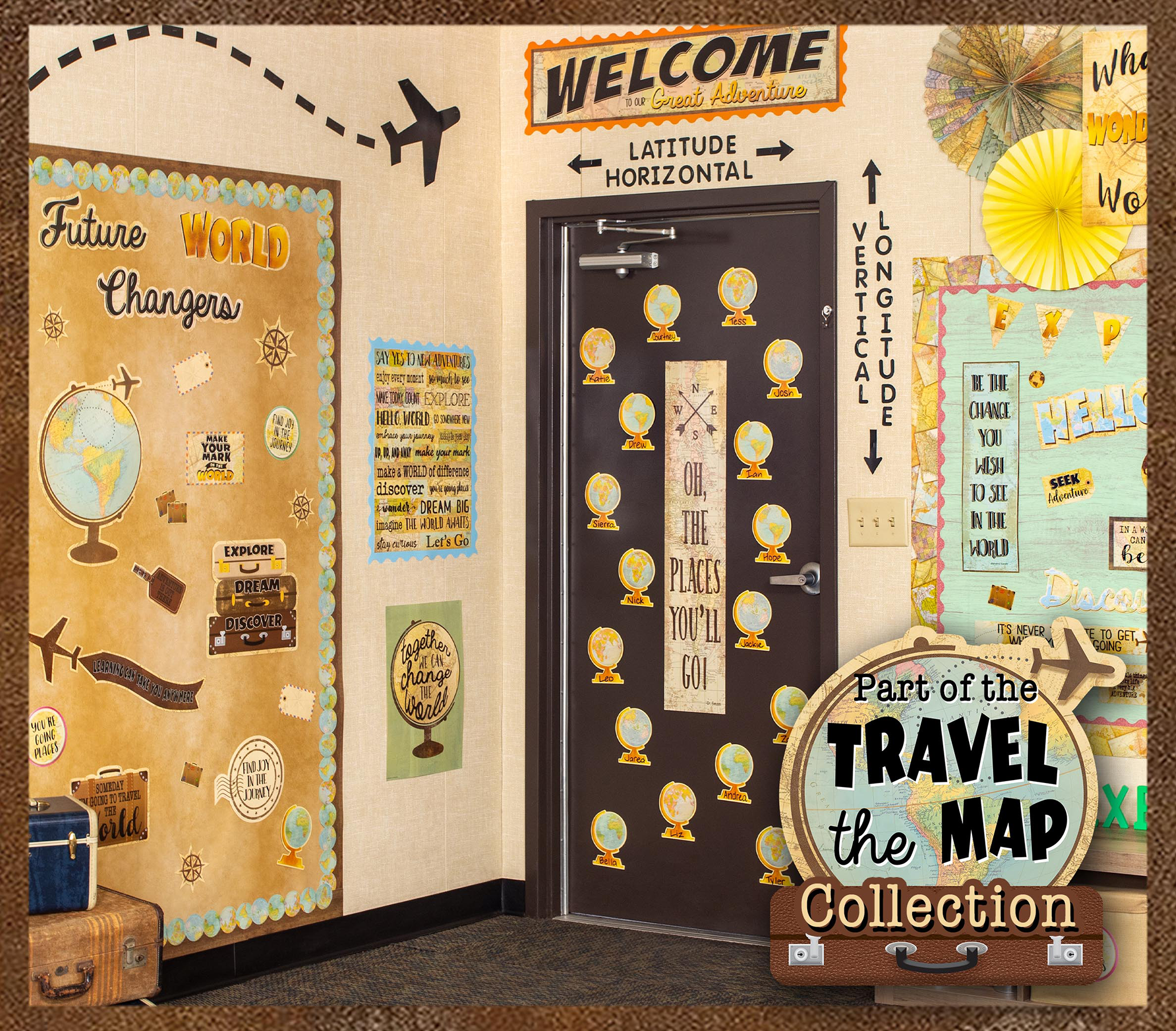 Travel the World Through Books Positive Poster