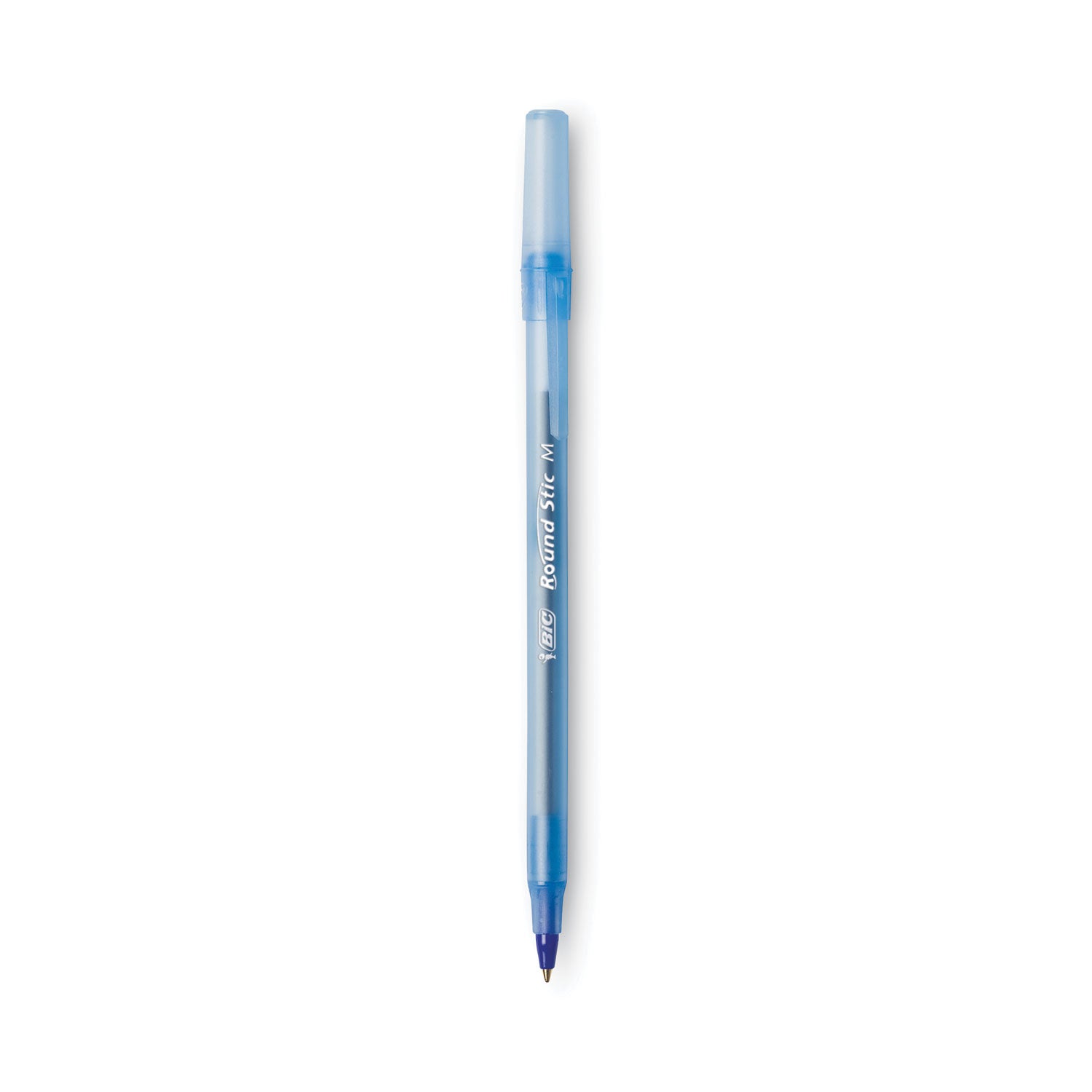 Round Stic® Pen, Medium Point, Blue, Pack of 12