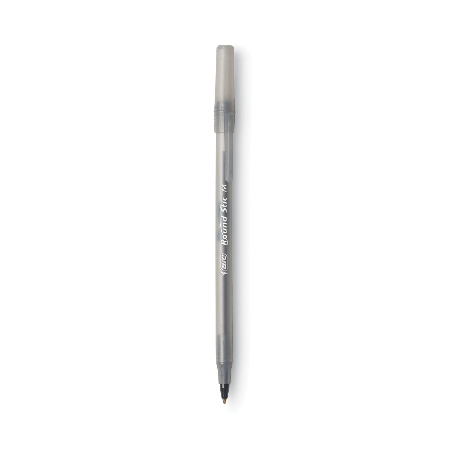 Round Stic® Xtra Life Ballpoint Pen, Medium Point (1.0mm), Assorted, Box of 60