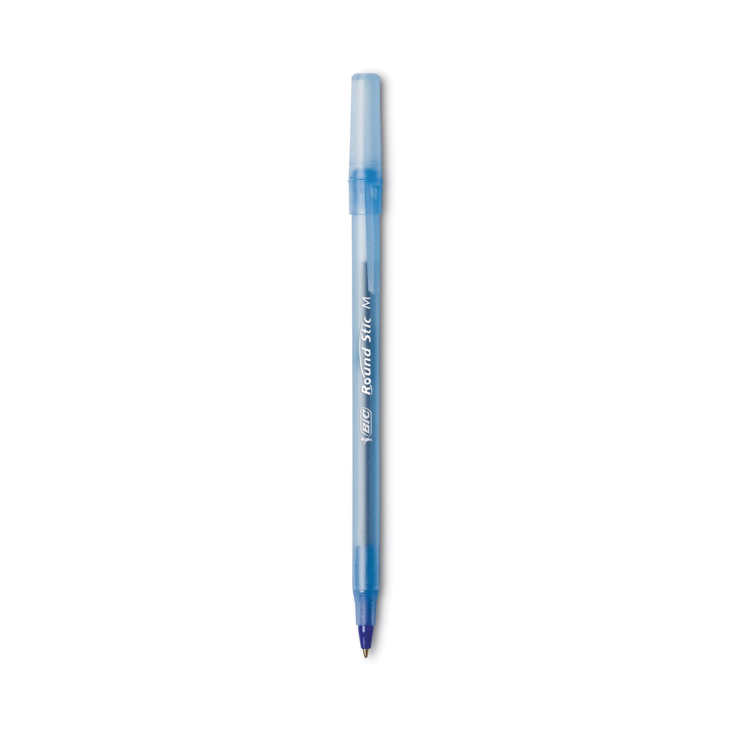 Round Stic® Xtra Life Ballpoint Pen, Medium Point (1.0mm), Assorted, Box of 60