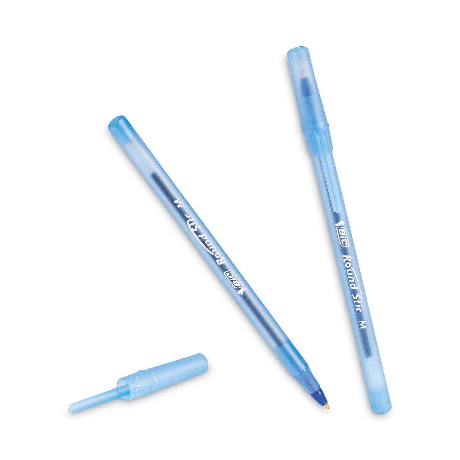 Round Stic® Xtra Life Ball Pen, Blue, Pack of 60