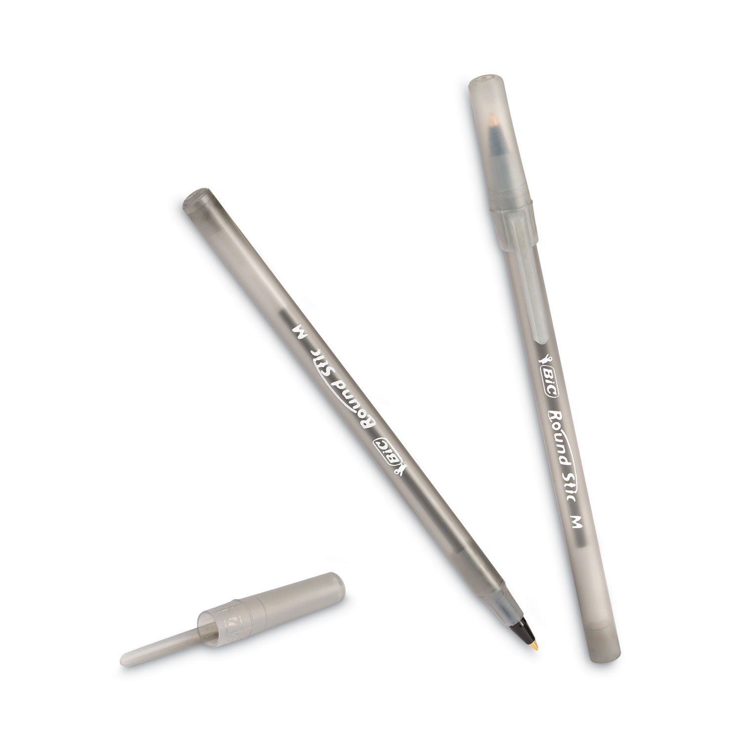 Round Stic® Xtra Life Ball Pen, Black, Pack of 60