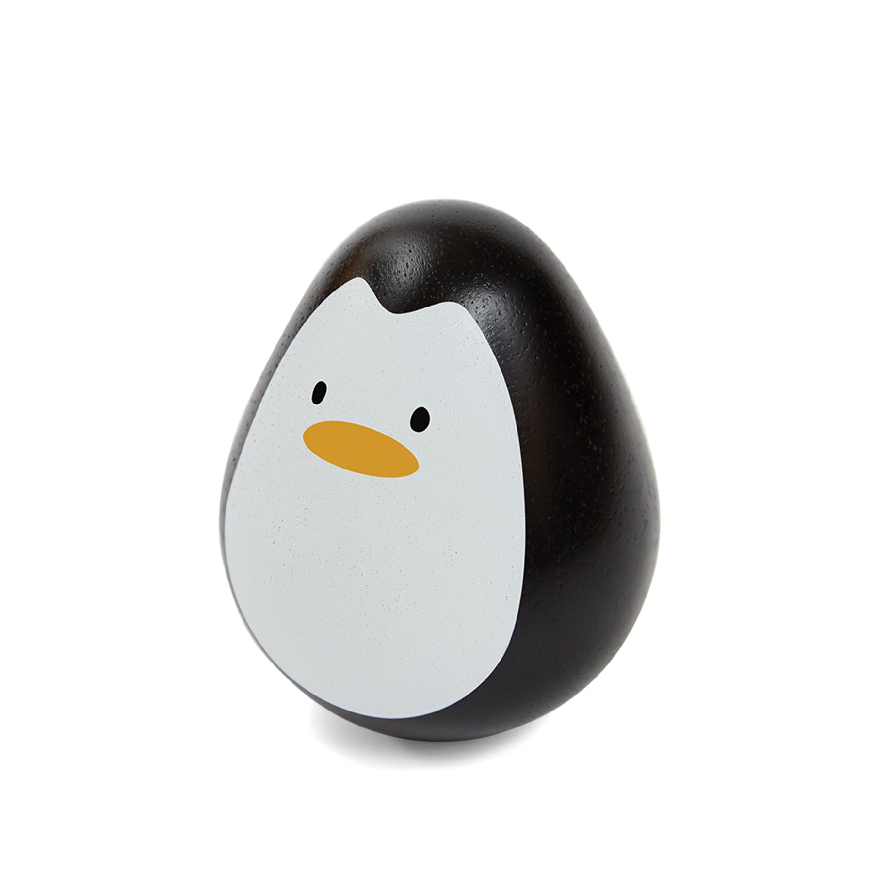 Penguin Wobbler Wooden Bounce Back Toy