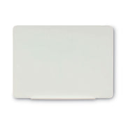 Magnetic Glass Dry Erase Board, 36" x 24", Opaque White Surface