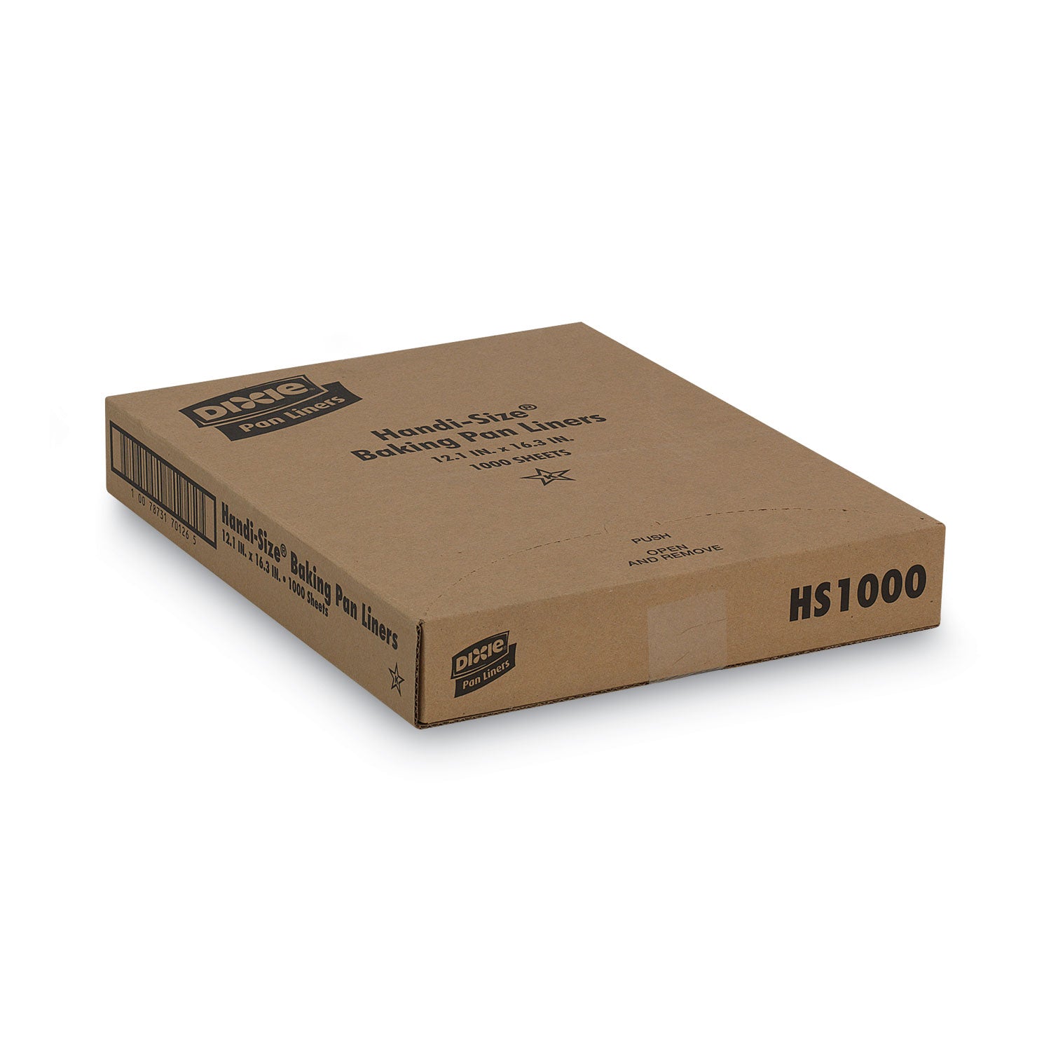Greaseproof Liftoff Pan Liners, 12.2 x 16.38, White, 1,000/Carton