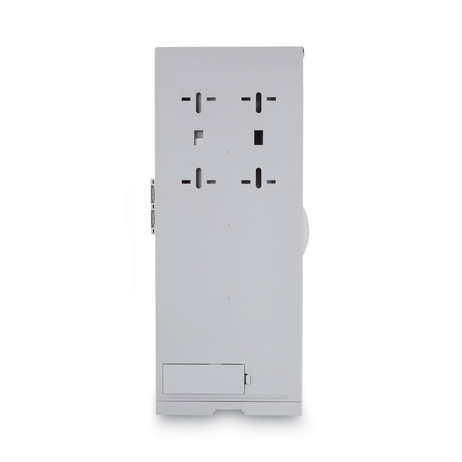 SmartStock Utensil Dispenser, Holds 120 Forks, 10 x 8.78 x 24.75, Smoke