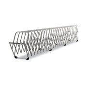LEE Flexible Expandable Collator/Sorter/File - 24 - 7" Height x 11" Width x 10.50" Depth - Desktop - 22% Recycled - Silver - Aluminum - 1 Each