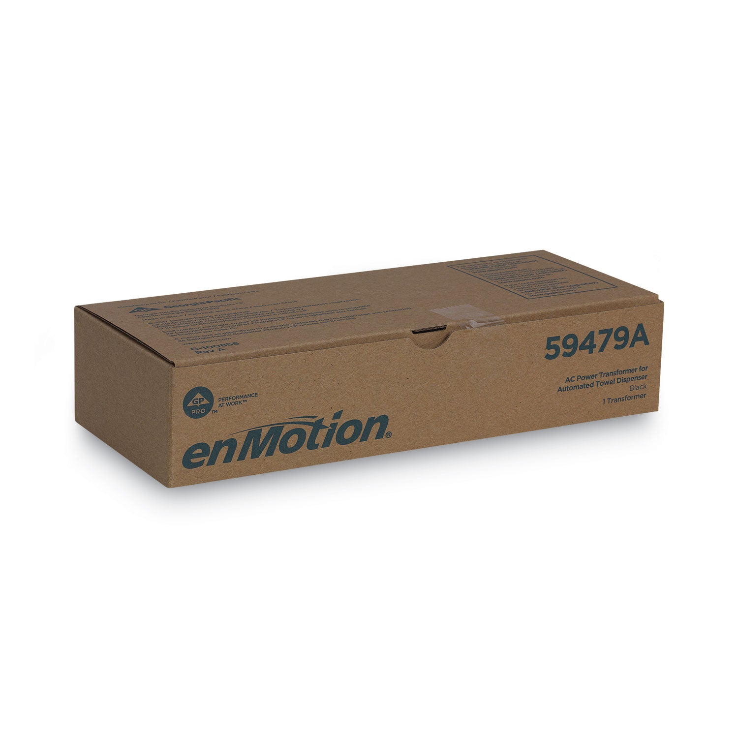 Enmotion Plug-In Ac Power Kit For Recessed Towel Dispensers, Black
