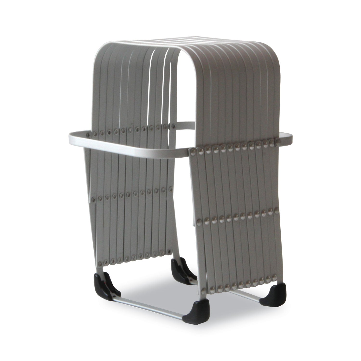 LEE Flexible Expandable Collator/Sorter/File - 12 - 7" Width x 11" Depth - Desktop - Silver - Aluminum - 1 Each