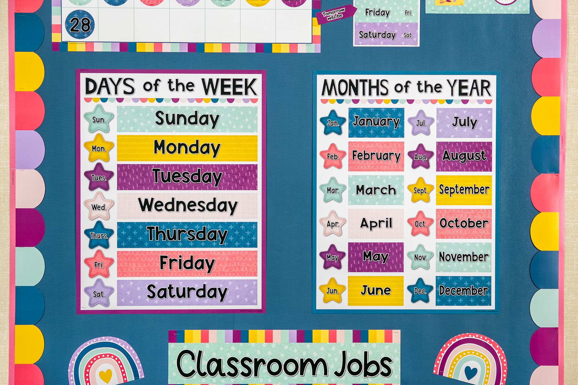 Oh Happy Day Days of the Week Chart